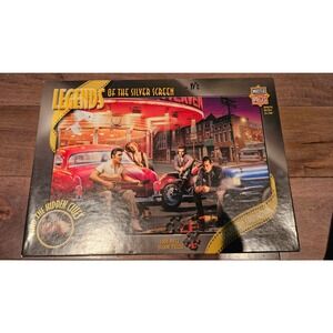 Legend of the Silver Screen 1000 Piece Jigsaw Puzzle Elvis Hollywood Classic car